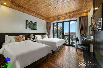 Deluxe-Zweibettzimmer — Sapa Green Hotel